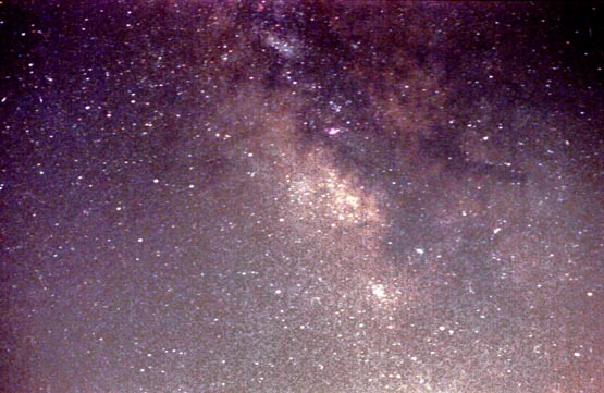 Milky Way taken from Skyline Drive in 2000
